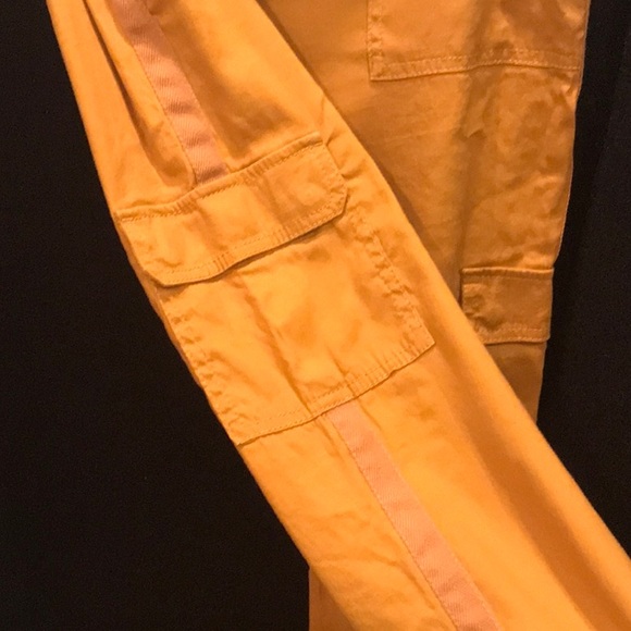 Chicos mustard linen and cotton crop size 1 - Picture 3 of 6